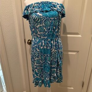 Lilly Pulitzer strapless dress